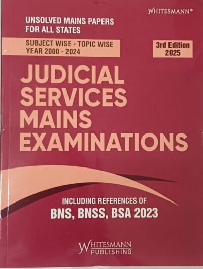 JUDICIAL SERVICE EXAMINATION (UNSOLVED MAIN EXAMINATION ) ALL STATES