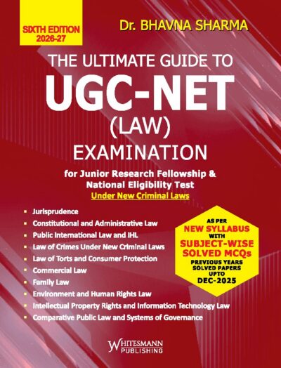 The Ultimate Guide To UGC-NET (law) Examination ,6th Edition 2026-27-by Dr. Bhavna Sharma