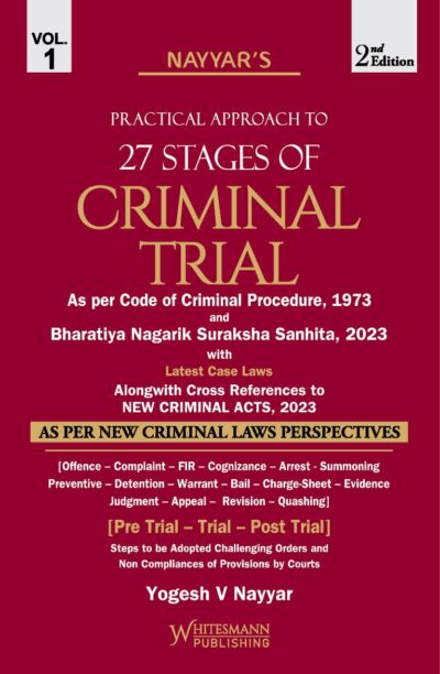 PRACTICAL APPROACH TO 27 STAGES OF CRIMINAL TRIAL  IN 2 VOL.